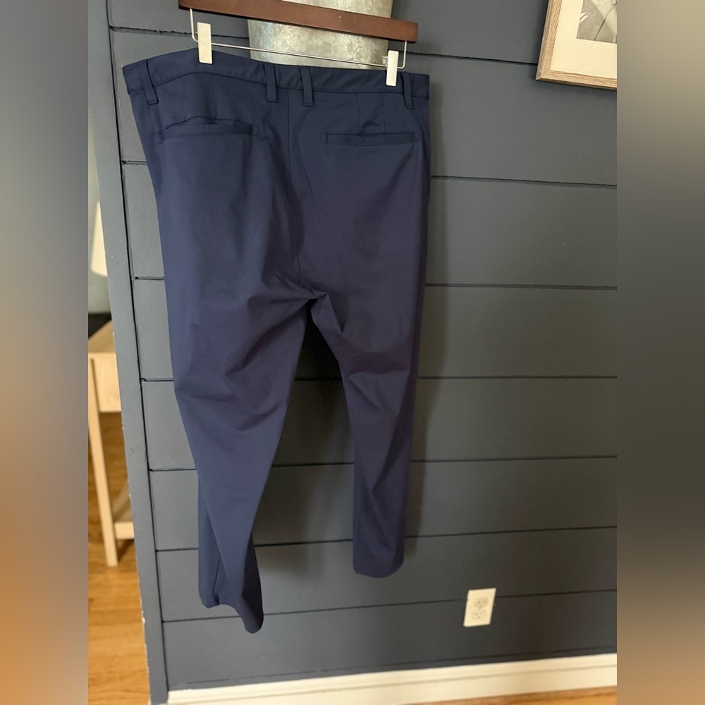 Rhone navy commuter pants performance 40 - Picture 3 of 6
